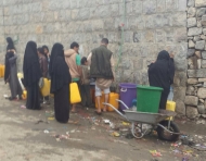 فيما بلغ سعر وايت الماء 12000 ألف  ريال العطش يحاصر سكان مدينة حجة منذ أربعة أشهر