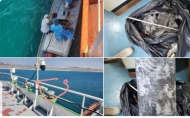 استهداف حوثي جديد لميناء قنا التجاري في شبوة بطائرة مسيرة