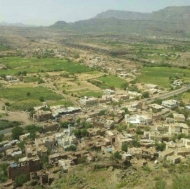 الصورة لقرية الحقب في دمت 