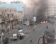 إصابة6مدنيين بقصف المليشيات على النشمه ومواجهات عنيفة في المسراخ